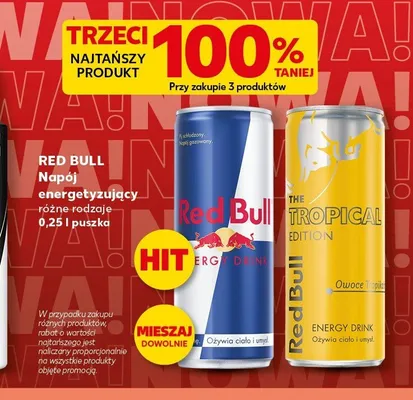 Napój energetyzujący Red Bull promocja w Kaufland