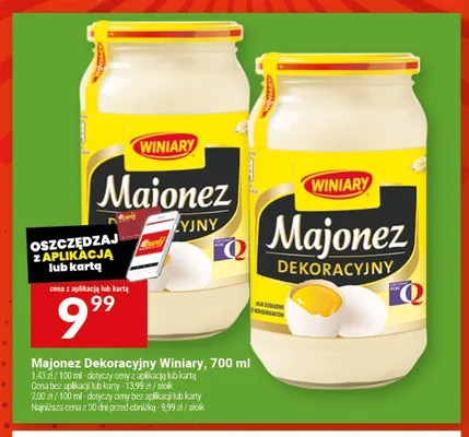 Majonez Dekoracyjny Winiary promocja w Twój Market