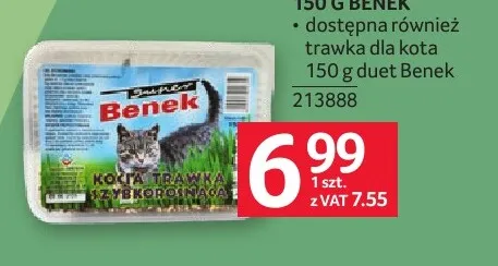 Trawka dla kota Benek promocja w Selgros