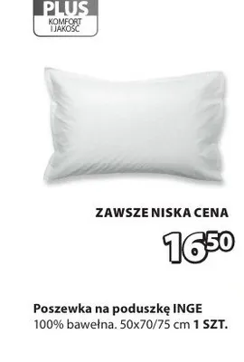 Poszewka na poduszkę INGE promocja w Jysk