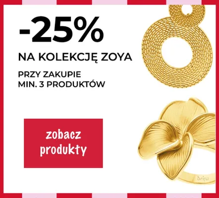 Biżuteria Briju kolekcja Zoya promocja w Briju