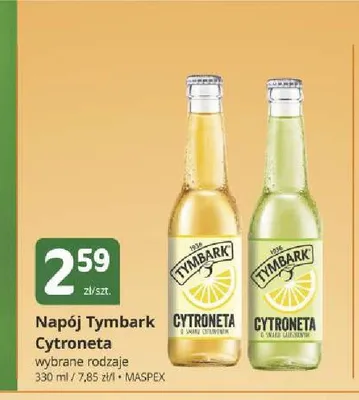Napój Tymbark Cytroneta o smaku gruszkowym promocja w Marketvita