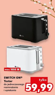 Toster do rozmrażania i opiekania promocja w Kaufland