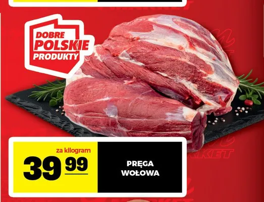 Pręga wołowa promocja w Gram Market