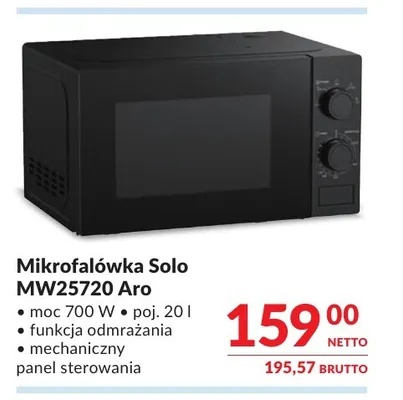 Mikrofalówka Solo MW25720 Aro promocja w Makro