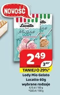 Lody Mio Gelato Lucatto promocja w Delfin