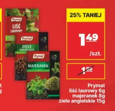 Liść laurowy Prymat promocja w API Market