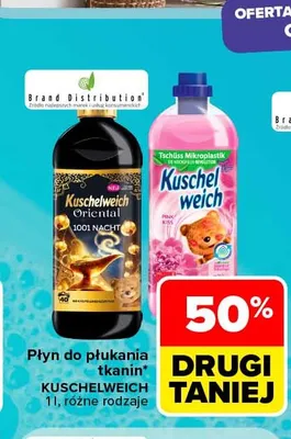 Płyn do płukania tkanin Kuschelweich Pink Kiss promocja w Carrefour Market