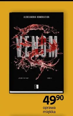 Książka Venom Aleksandra Kondraciuk promocja w Empik
