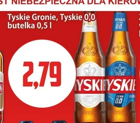 Piwo Tyskie Gronie promocja w Kupiec