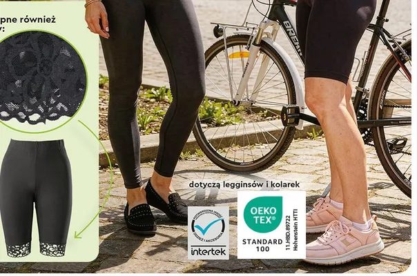 Legginsy damskie promocja w Biedronka