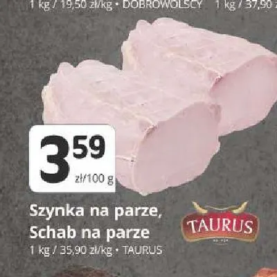 Szynka na parze Taurus promocja w Marketvita