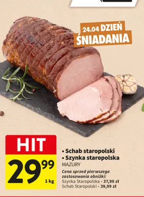 Schab staropolski promocja w Intermarche