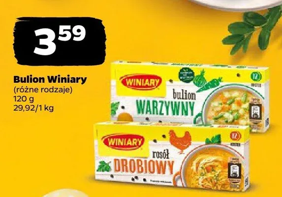 Bulion różne rodzaje promocja w Netto