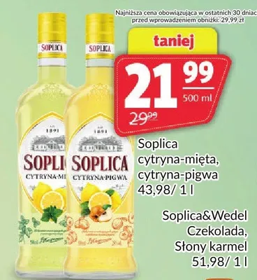 Likier Soplica cytryna-pigwa promocja w Prim Market
