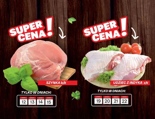 Udziec z indyka z/k promocja w Chorten