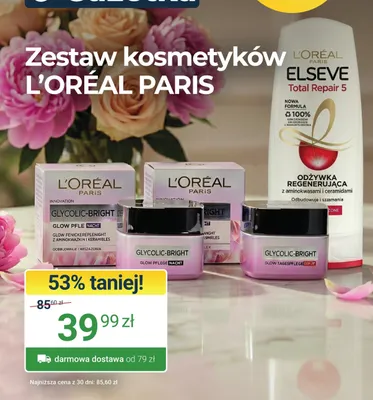 Zestaw kosmetyków L'Oréal Paris promocja w ERLI