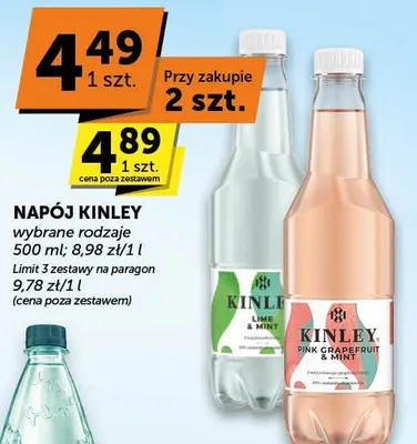 Napój Kinley promocja w Euro Sklep