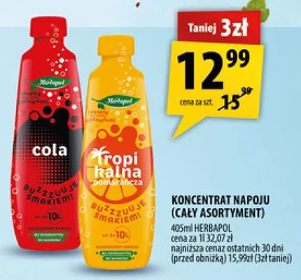 Koncentrat napoju cola niska zawartość cukru promocja w Arhelan