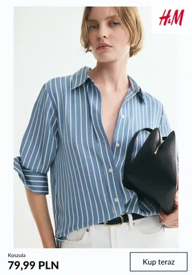 Koszula H & M promocja w H&M