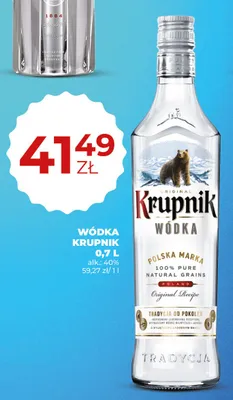 Wódka Krupnik promocja w Duży Ben