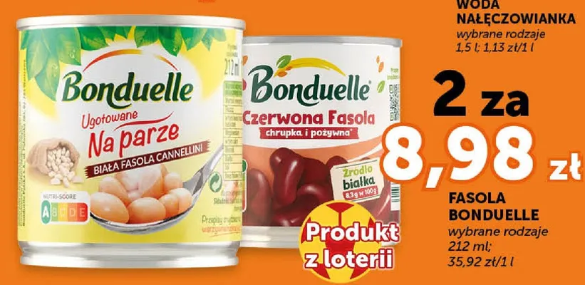 Fasola biała Bonduelle Cannellini ugotowana na parze promocja w ABC