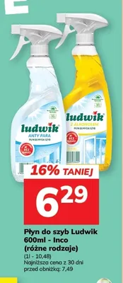 Płyn do szyb Ludwik anty-para promocja w Hitpol