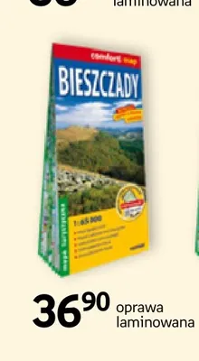 Mapa laminowana Bieszczady Comfort! Map Expressmap promocja w Empik