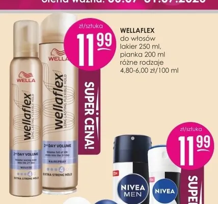Pianka do włosów Wellaflex promocja w Drogerie Jasmin