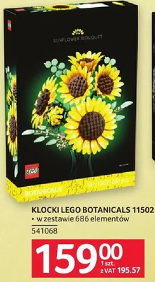 Klocki LEGO BOTANICALS 11502 Słoneczniki promocja w Selgros