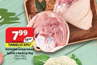 Golonko wieprzowe tylnie z kością promocja w Delfin