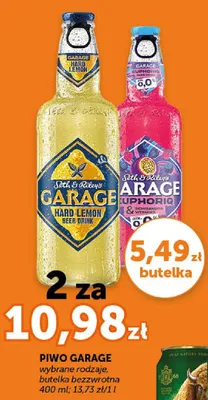 Piwo Garage Hard Lemon 400ml promocja w Groszek