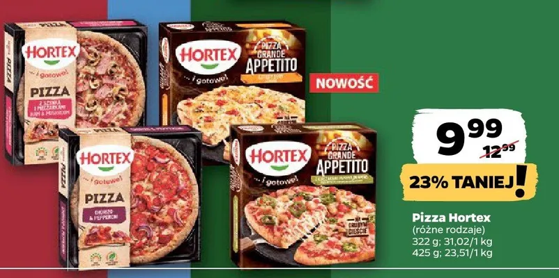 Pizza (różne rodzaje) promocja w Netto