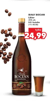 Likier Biały Bocian Kawówka promocja w Kaufland