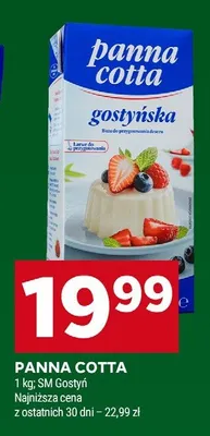 Panna Cotta Gostyńska promocja w Stokrotka