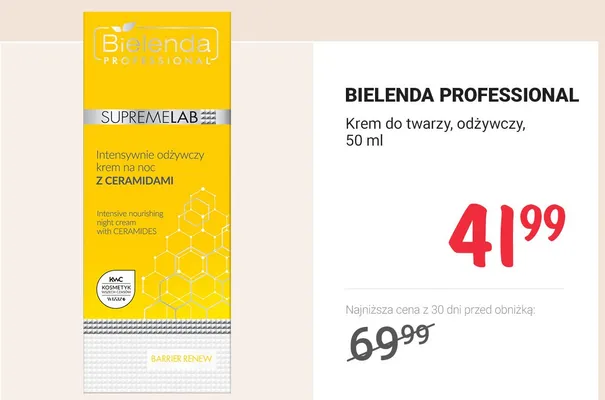 Krem do twarzy, odżywczy, 50 ml promocja w Rossmann