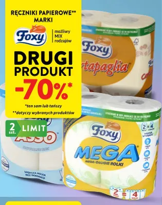 Ręczniki papierowe Foxy promocja w Intermarche