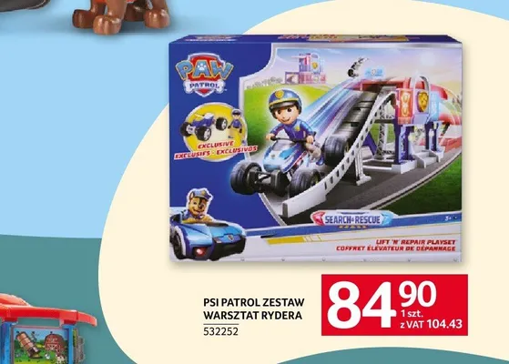 Zestaw Warsztat Rydera Psi Patrol promocja w Selgros