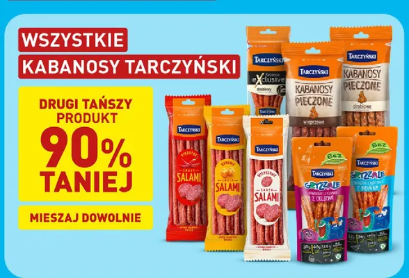 Kabanosy Tarczyński Gryzzale z indykiem promocja w Aldi