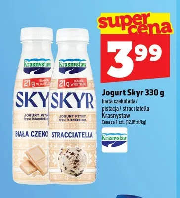 Jogurt Skyr pistacja Krasnystaw promocja w TOPAZ