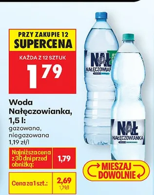 Woda gazowana promocja w Biedronka