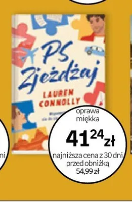 Książka PS Zjedzaj Lauren Connolly promocja w Empik