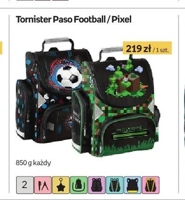 Tornister Paso Pixel promocja w Empik