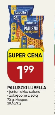 Paluszki Lubella zakręcone z solą promocja w Chata Polska