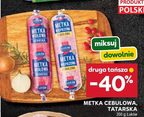 Metka tatarska Łuków promocja w Stokrotka