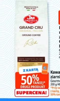 Kawa mielona Saquella Gourmet promocja w Leclerc
