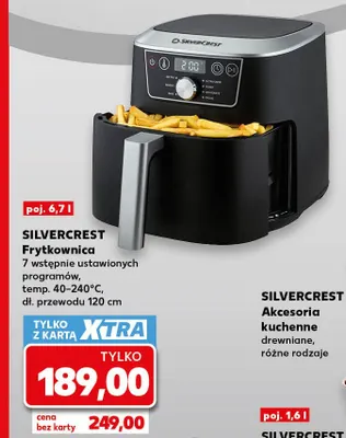 Frytkownica 6,7 l Silvercrest promocja w Kaufland