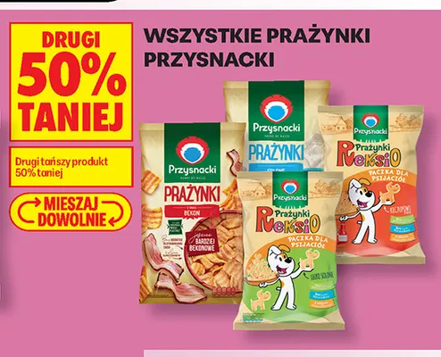 Prażynki Przysnacki promocja w Biedronka