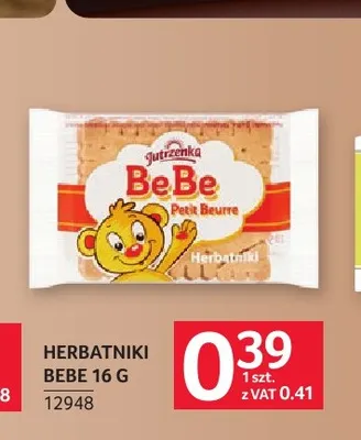 Herbatniki Bebe Jutrzenka promocja w Selgros