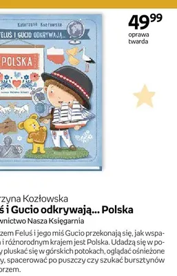 Książka Feluś i Gucio odkrywają... Polska Katarzyna Kozłowska promocja w Dzień Dziecka